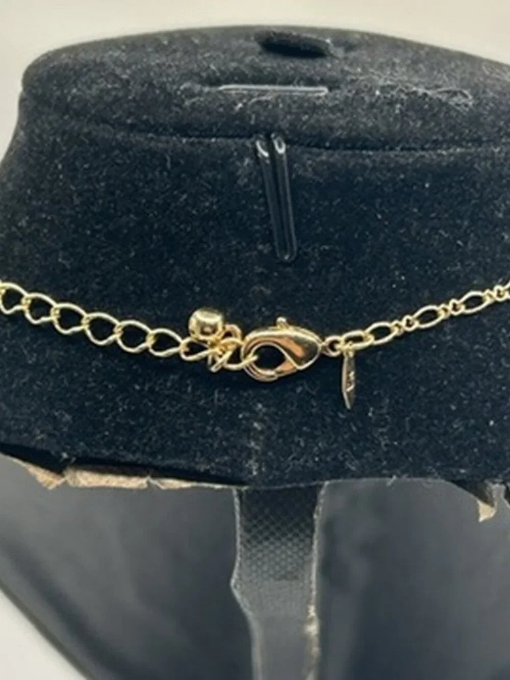 Vintage Openwork Gold Cross Real Gold Figaro Chain Plated Stainless Steel